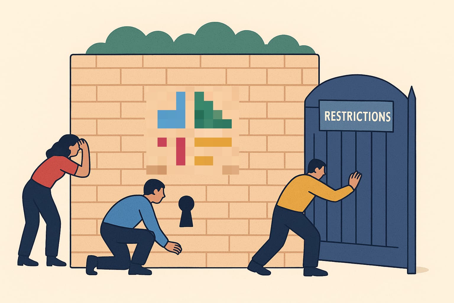 Walled Garden illustration